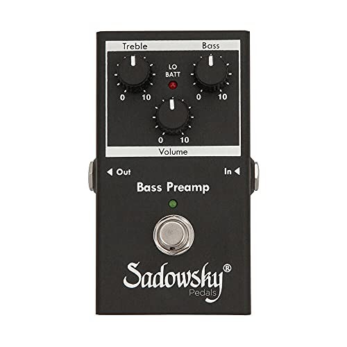 Sadowsky bass preamp effect - sadowsky, preamp/eq