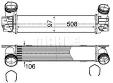 MAHLE Charge air cooler