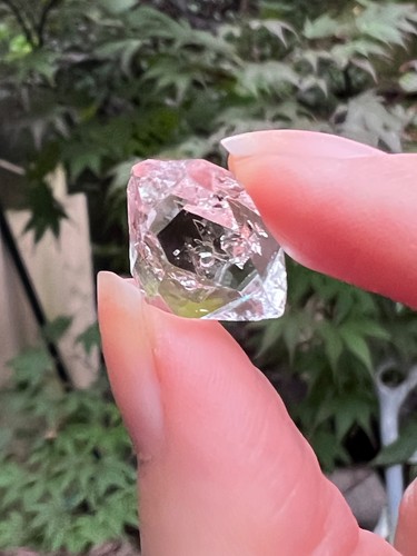 Herkimer diamond double water - herkimer,