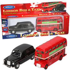 London Black Cab Taxi & Red
