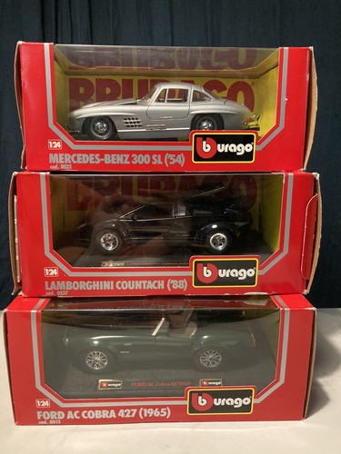 Burago 124 mercedes - mercedes, 300