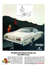 13x19 1971 Dodge Demon 340