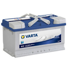 Blue 110 Car Battery 12V 80Ah 740cca L315 W175 H175 0/1 B13 4 Year Varta 533097