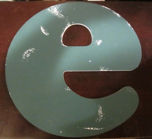 Large plastic letters indoor - plastic,