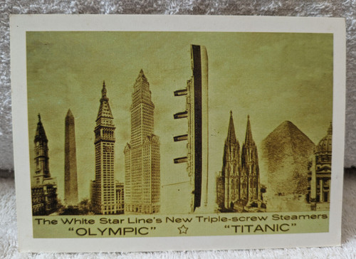 Postcard olympic titanic - postcard, &