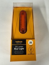 Halfords 25 Lumen Rear Light
