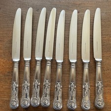 Silver plated dinner - silver, table