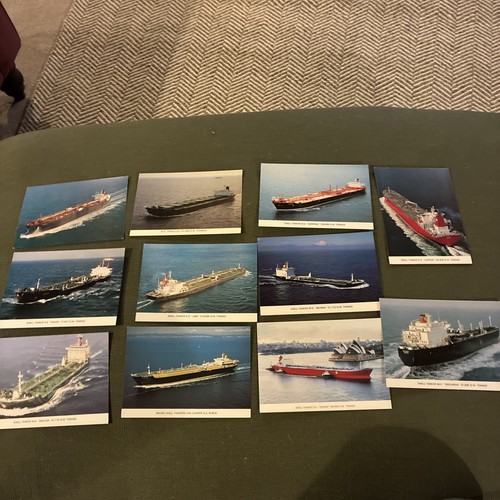 Merchant navy postcards - postcards, shell