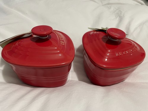 Creuset red heart shaped - 2,