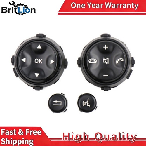 Black steering wheel control - black,