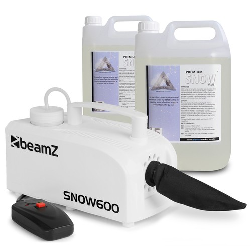 Beamz snow600 snow machine - snow,