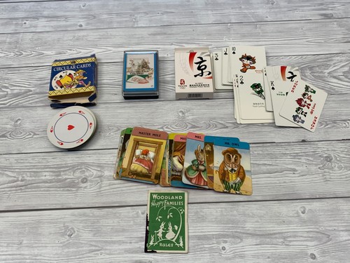 Vintage playing cards bundle - vintage,