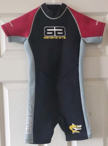 Banana bite kids wetsuit - banana,
