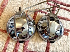 2 x Vintage Lucas Vauxhall FT/LR 14 Sealed Beam car Spot Lamps. Tested & working