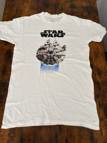 Star wars white mens - star,