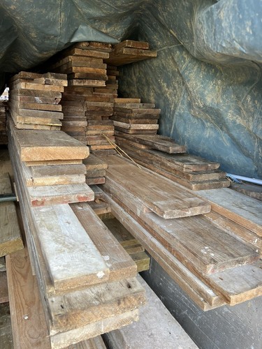 Reclaimed pine floorboards - reclaimed,