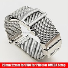 20-22mm Stainless Steel Watch