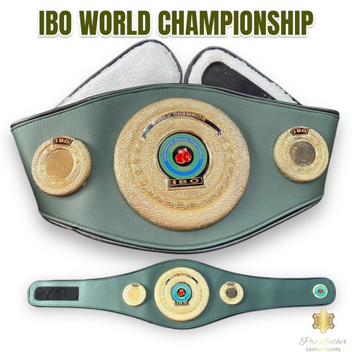 Ibo world boxing champion - world, belt