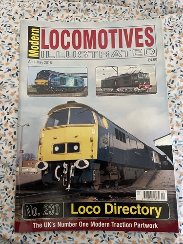Modern locomotive illustrated - modern,