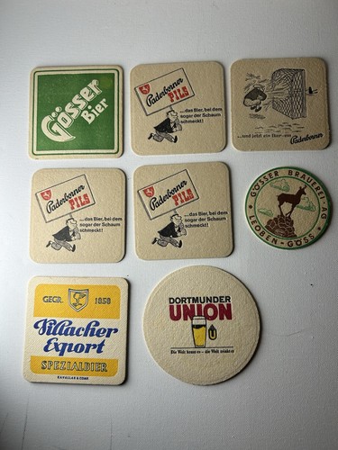 Vintage beer mats from - vintage,