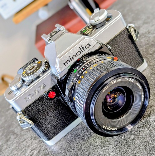 Minolta xg9 35mm film camera - minolta,