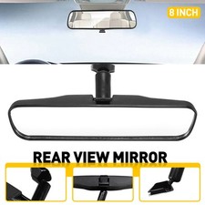 Quality 8" Black Rear View