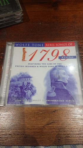 Wolfe tone rebel songs - of, 1798