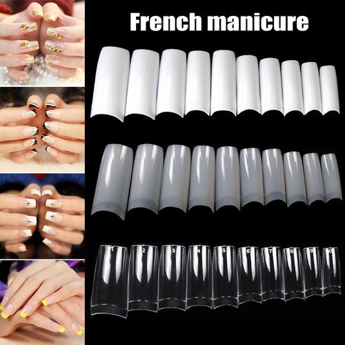 500 pcs french tips nails - tips,