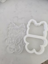 Cute Gingerbread  Embosser And Cookie Cutter For Decorating Cookies And Cakes