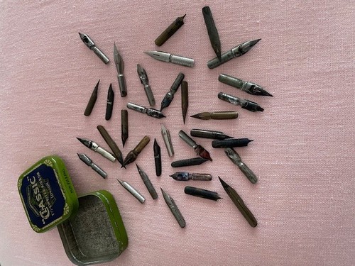 Vintage assorted caligraphy - assorted,