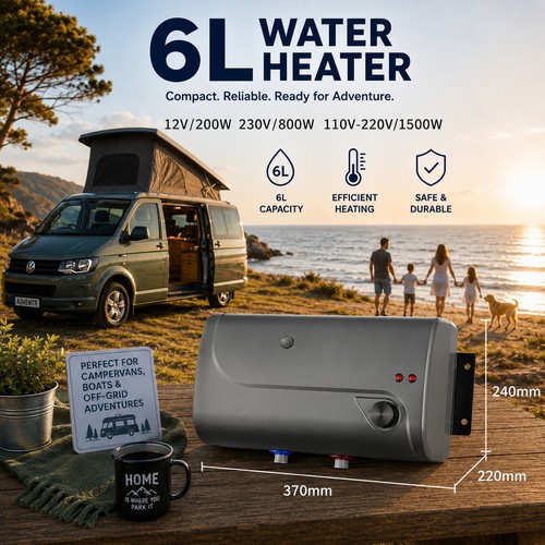 Campervan litre 12v - 6,