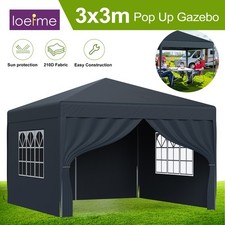 LOEFME 3x3/3x4 m Gazebo Pop-up