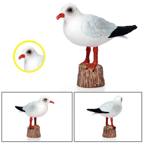 Cartoon seagull statue - cartoon,
