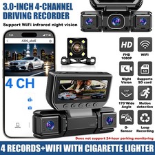 5G WiFi Dash Cam 4 Channel