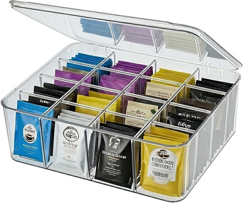 Tea bags organizer extra large - tea,