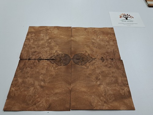 Burr walnut veneer 4 natural - burr,