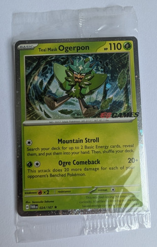 Sealed teal mask ogerpon - teal,