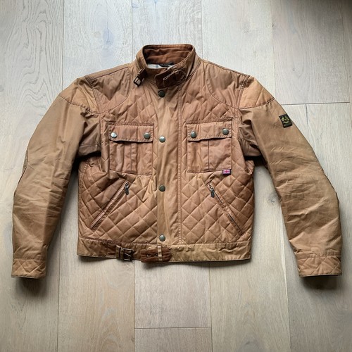 Belstaff men brown quilted - belstaff, men’s