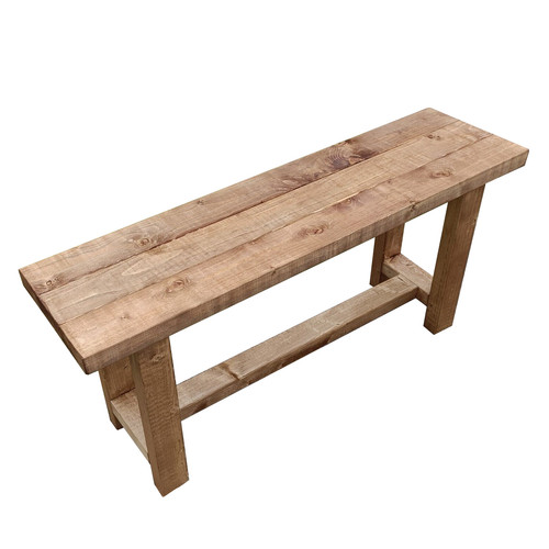 Wooden garden bench fully - wooden,
