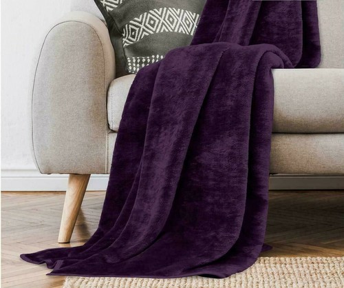 Sherpa fux fur throws luxury - sherpa,