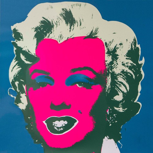 Andy warhol marilyn 1985 - "marilyn",