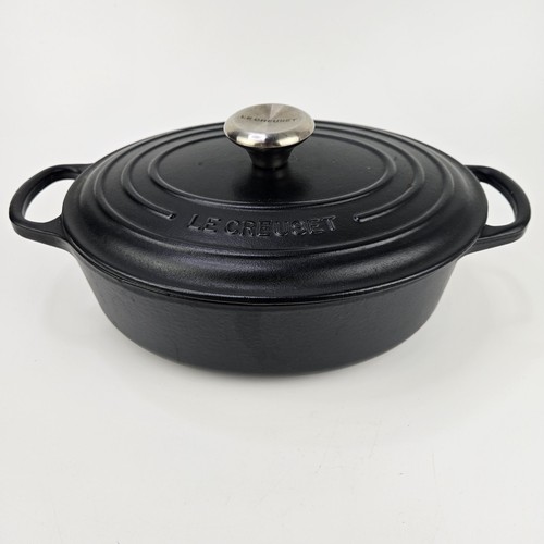 Vintage creuset flame - creuset, black