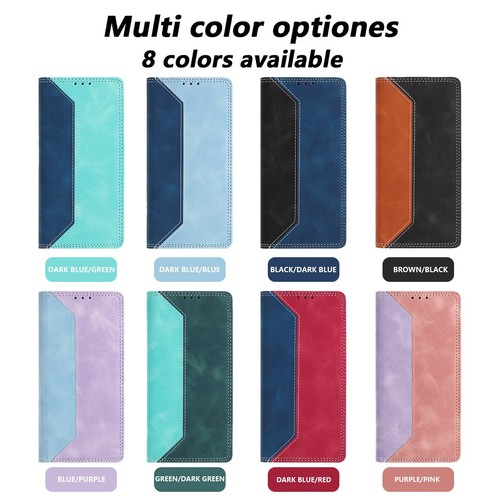 Splice leather wallet phone - leather,