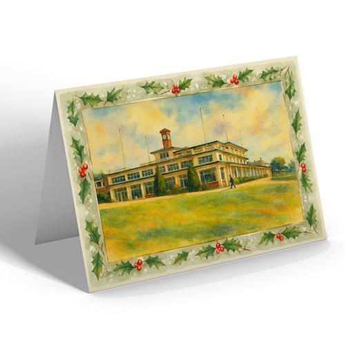 Xmas notelet wicksteed park - wicksteed,