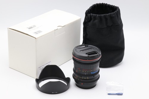 Tokina 16mm cinema - t3, lens