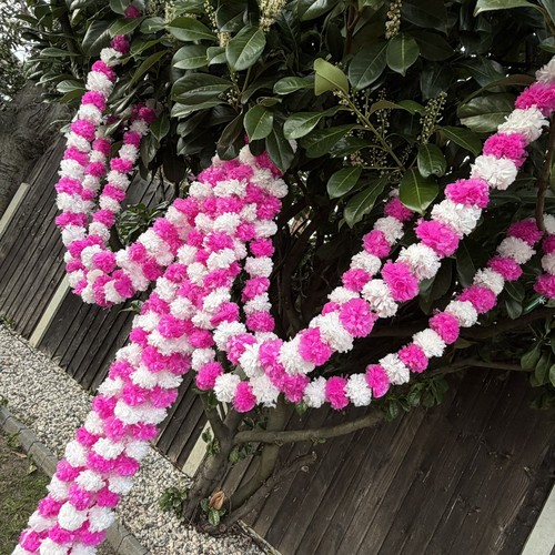 Marigold flower garlands 12 - flower,