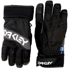 Oakley Factory Winter Gloves 2.0 Adult L Large Blackout Ski Snow Board Gloves