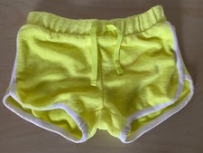Zara Girls Shorts Neon Yellow 6 Years