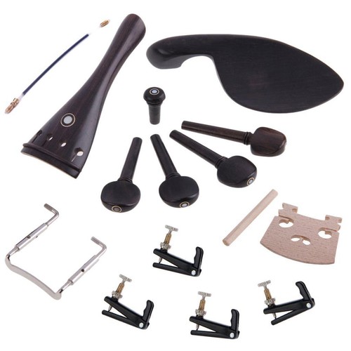 Set ebony wood - ebony, violin