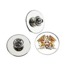 QUEEN BAND CREST BOHEMIAN RHAPSODY METAL PIN BADGE WITH 25mm LOGO